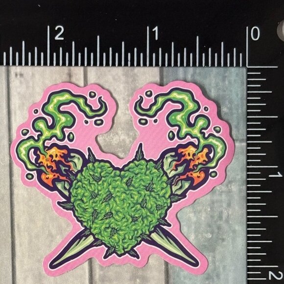 🌀10/$10🌀 Psychedelic 420 Reusable Waterproof Vinyl Sticker Decal - Picture 1 of 1